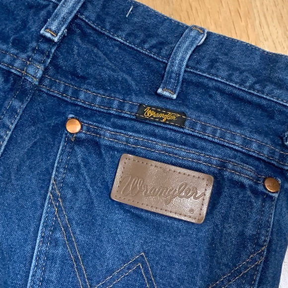 Vintage Raw Blue Wranglers 28”x 32” - Picture 4 of 5